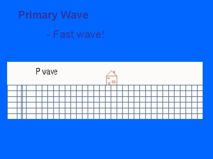 Primary Wave - Fast wave! 