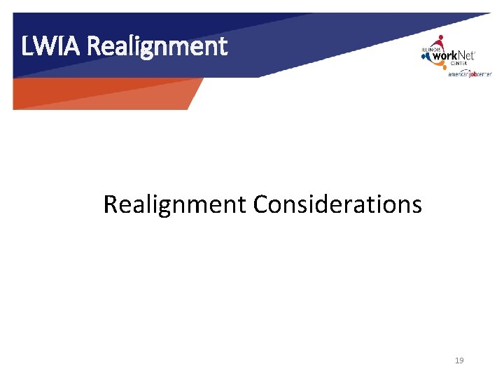 LWIA Realignment Considerations 19 