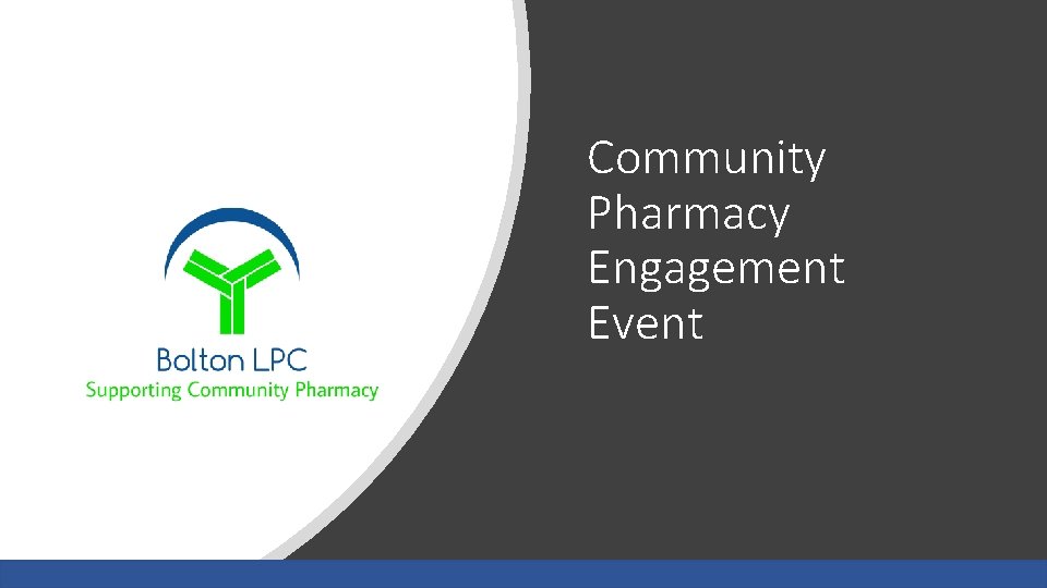 Community Pharmacy Engagement Event 