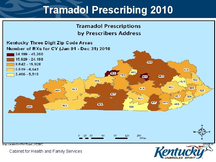 Tramadol Prescribing 2010 Cabinet for Health and Family Services 