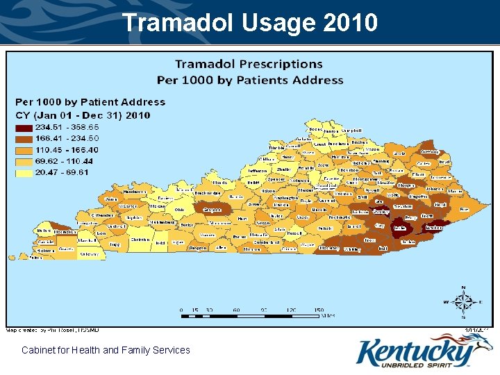 Tramadol Usage 2010 Cabinet for Health and Family Services 