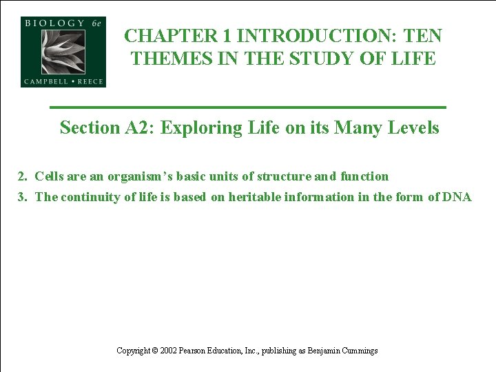 CHAPTER 1 INTRODUCTION TEN THEMES IN THE STUDY