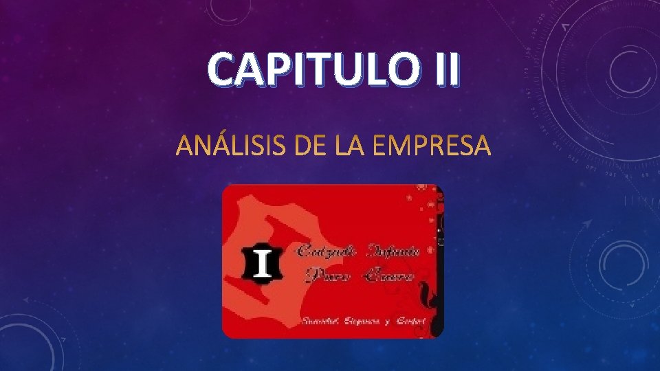 CAPITULO II 
