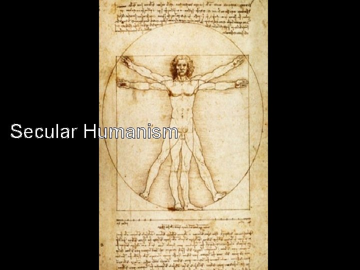 Secular Humanism Secular Humanism