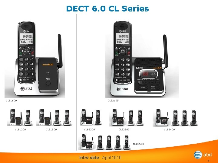 DECT 6. 0 CL Series CL 81100 CL 81200 CL 82100 CL 81300 CL