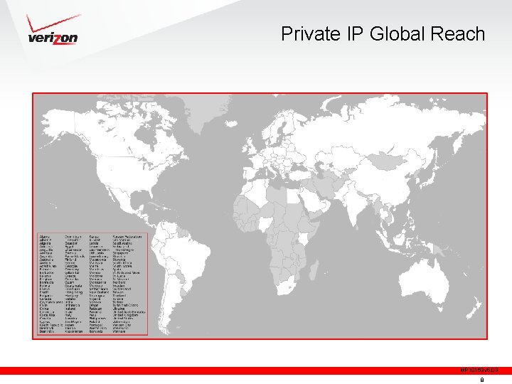 Private IP Global Reach MP 10163 v 5. 03 8 