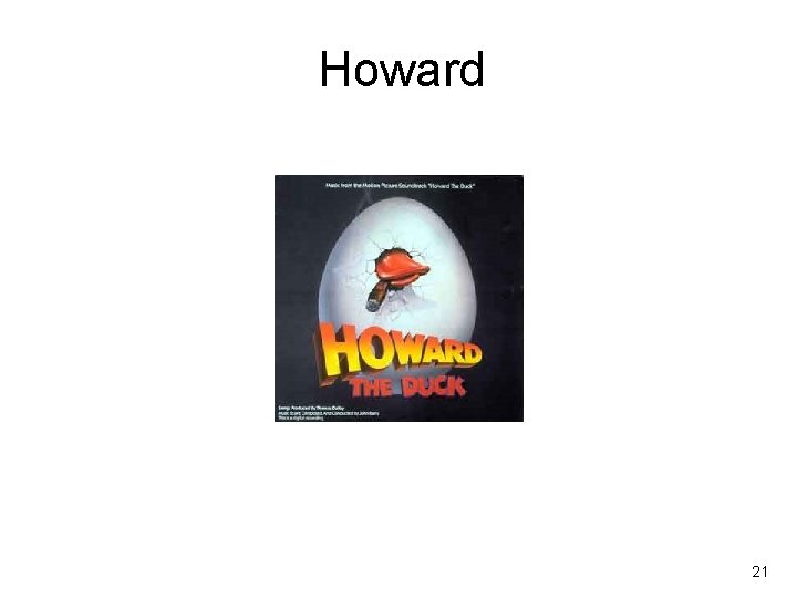 Howard 21 