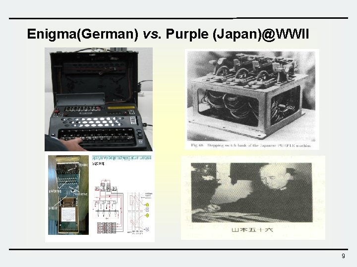 Enigma(German) vs. Purple (Japan)@WWII 9 