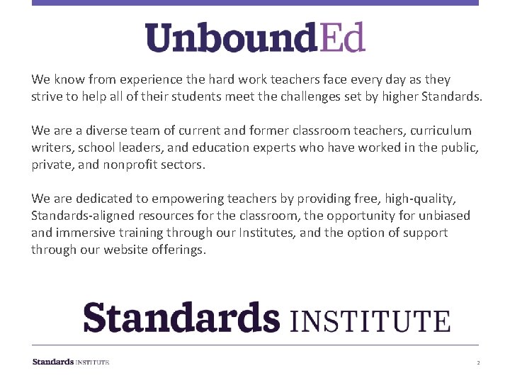 We know from experience the hard work teachers face every day as they strive We know from experience the hard work teachers face every day as they strive
