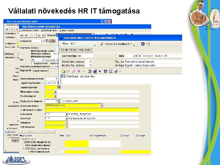 Vállalati növekedés HR IT támogatása 