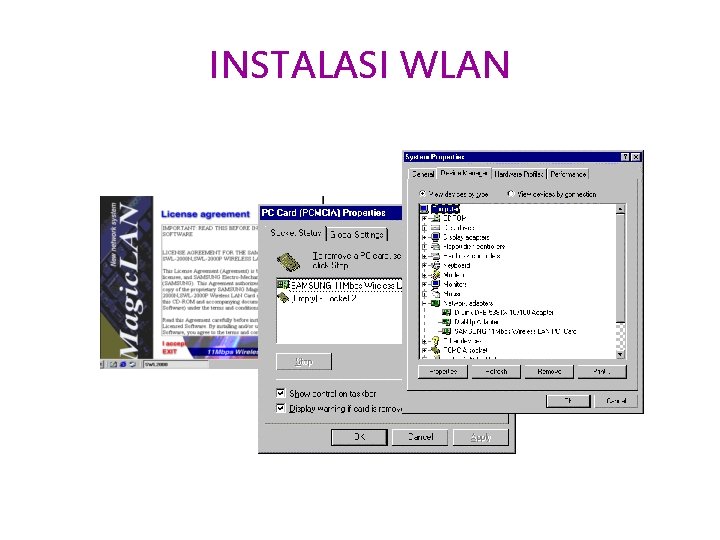 INSTALASI WLAN 