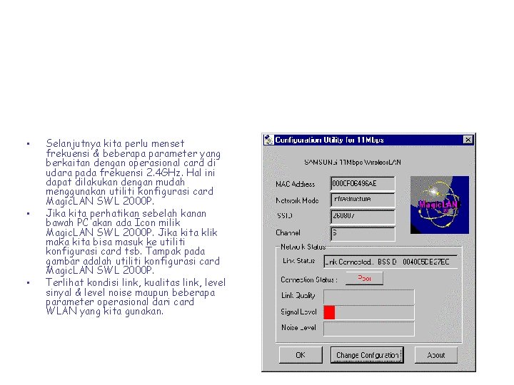  • • • Selanjutnya kita perlu menset frekuensi & beberapa parameter yang berkaitan