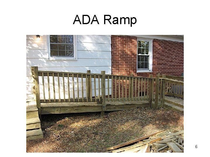 ADA Ramp 6 