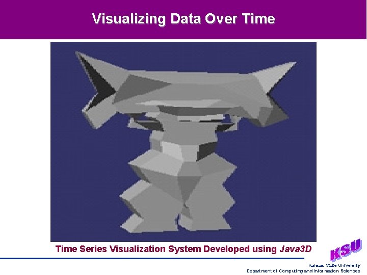 Visualizing Data Over Time Series Visualization System Developed using Java 3 D Kansas State