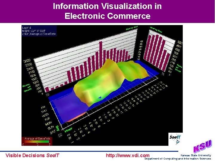 Information Visualization in Electronic Commerce Visible Decisions See. IT http: //www. vdi. com Kansas
