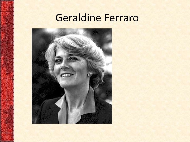 Geraldine Ferraro 
