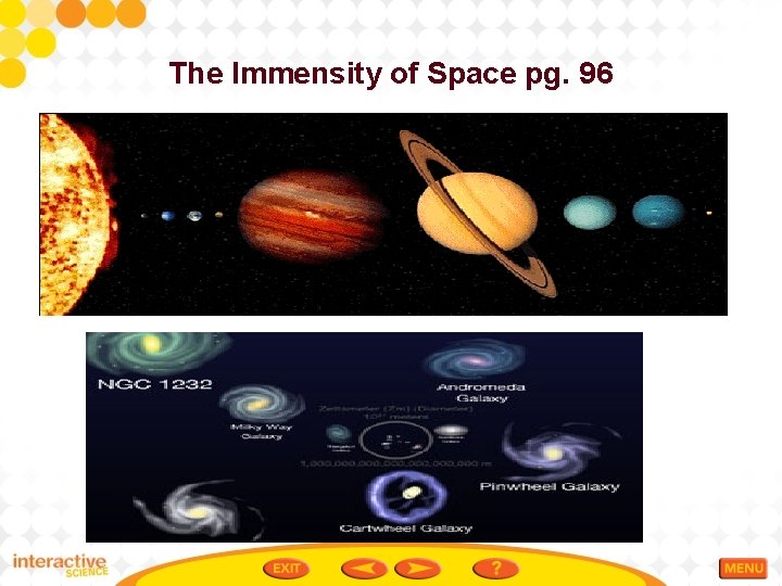 The Immensity of Space pg. 96. 