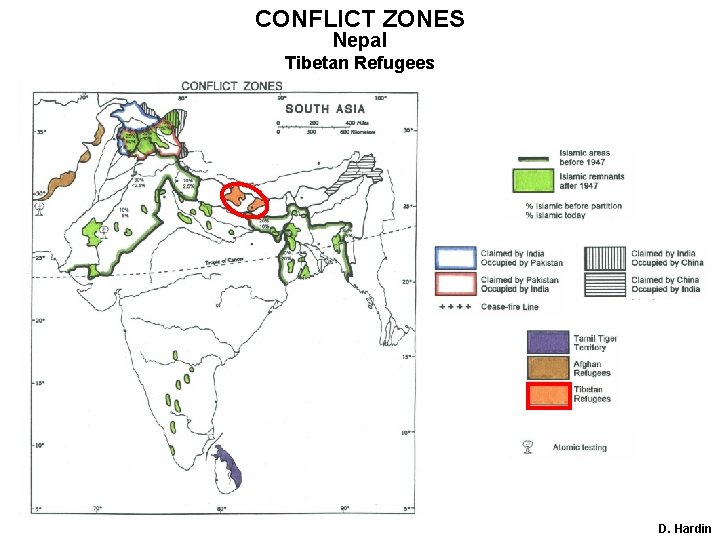 CONFLICT ZONES Nepal Tibetan Refugees D. Hardin 