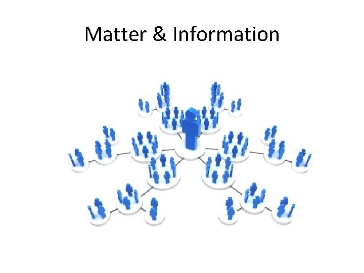 Matter & Information 