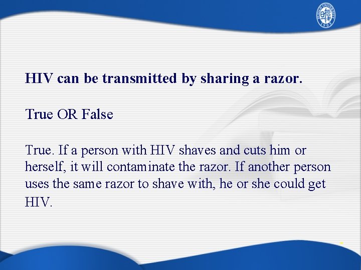 Hivaids Dehong Xu The Hospital Of Fudan University