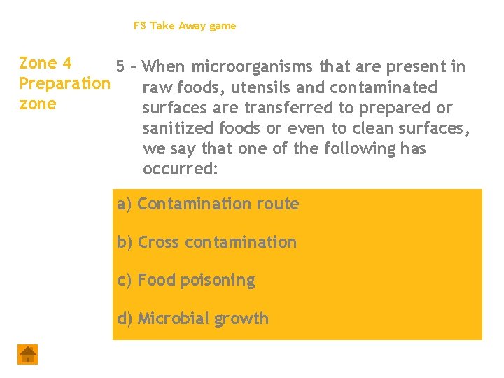 FS Take Away game Zone 4 5 – When microorganisms that are present in