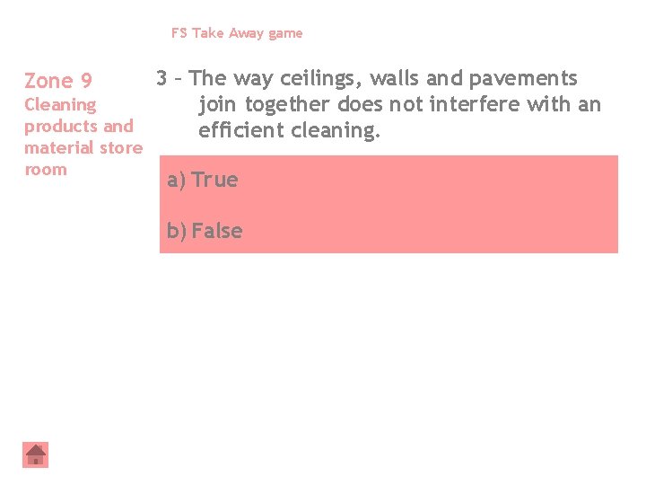 FS Take Away game Zone 9 Cleaning products and material store room 3 –