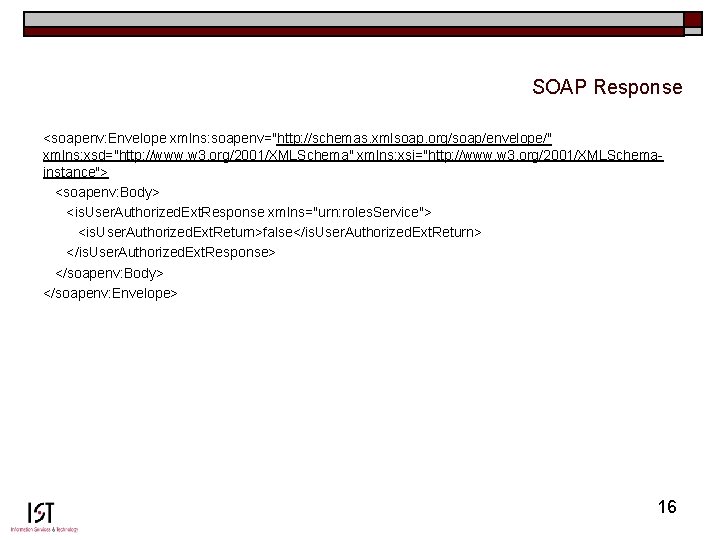 SOAP Response <soapenv: Envelope xmlns: soapenv="http: //schemas. xmlsoap. org/soap/envelope/" xmlns: xsd="http: //www. w 3.