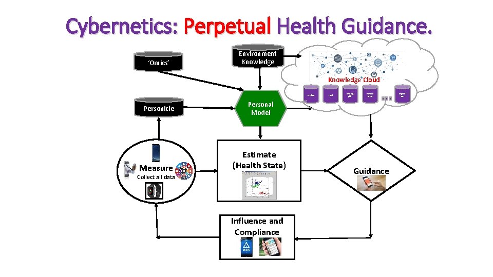 Cybernetics: Perpetual Health Guidance. ‘Omics’ Environment Knowledge Cloud Medical Personicle Measure Local Demogra phics