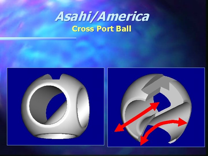 Asahi/America Cross Port Ball 