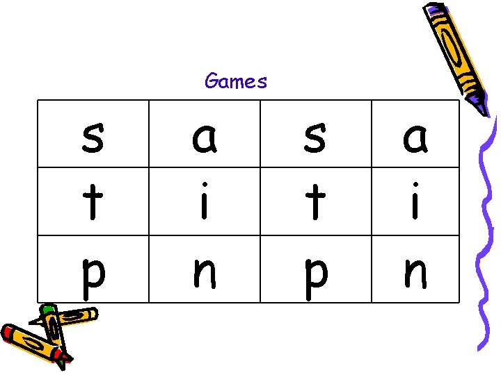 Games s t p a i n Games s t p a i n