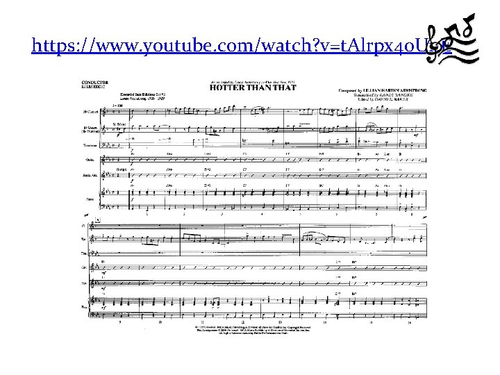 https: //www. youtube. com/watch? v=t. Alrpx 40 Un. E 