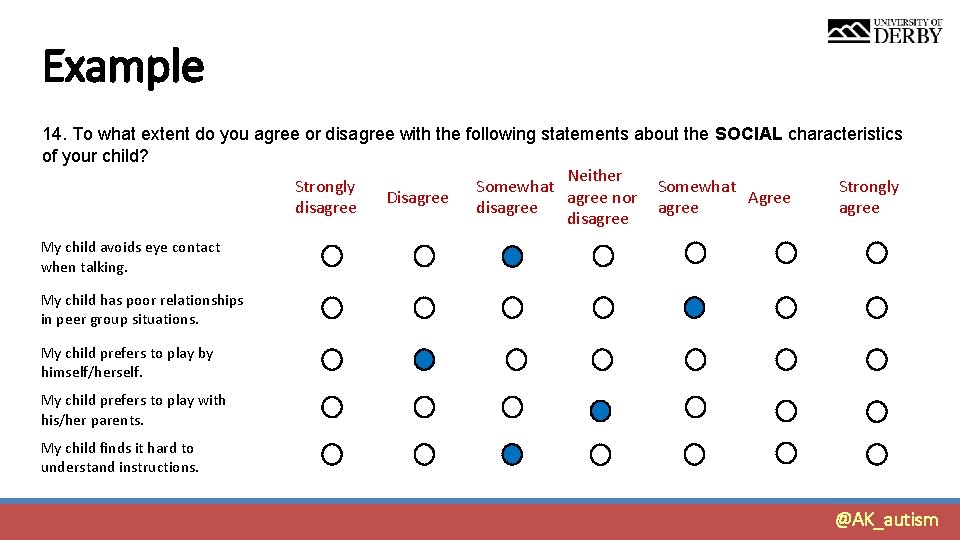 Example 14. To what extent do you agree or disagree with the following statements Example 14. To what extent do you agree or disagree with the following statements