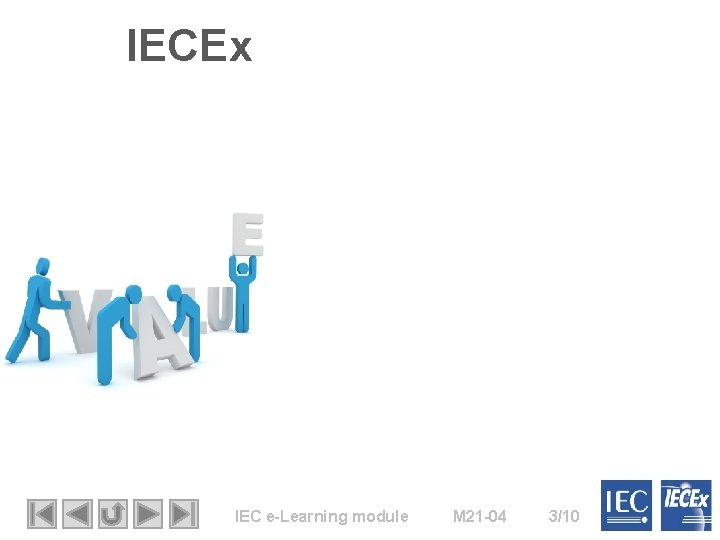 IECEx IEC e-Learning module M 21 -04 3/10 