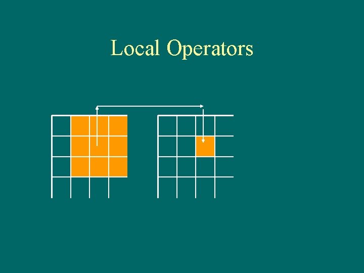 Local Operators 