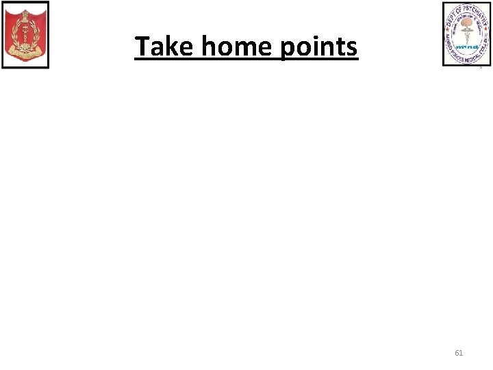 Take home points 61 