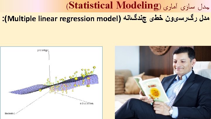 (Statistical Modeling) ﻣﺪﻝ ﺳﺎﺯی آﻤﺎﺭی : (Multiple linear regression model) ﻣﺪﻝ ﺭگﺮﺳیﻮﻥ ﺧﻄی چﻨﺪگﺎﻧﻪ