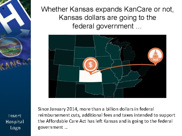 Whether Kansas expands Kan. Care or not, Kansas dollars are going to the federal