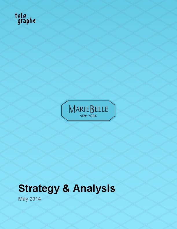 Strategy & Analysis May 2014 