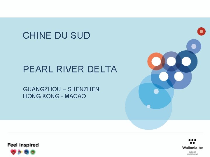 CHINE DU SUD PEARL RIVER DELTA GUANGZHOU – SHENZHEN HONG KONG - MACAO 