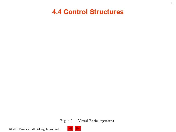10 4. 4 Control Structures Fig. 4. 2 2002 Prentice Hall. All rights reserved.