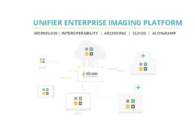 UNIFIER ENTERPRISE IMAGING PLATFORM WORKFLOW | INTEROPERABILITY | ARCHIVING | CLOUD | AI ON-RAMP