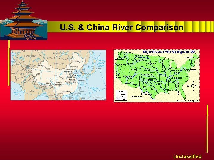 U. S. & China River Comparison Unclassified 