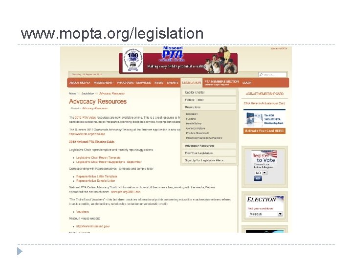 www. mopta. org/legislation 