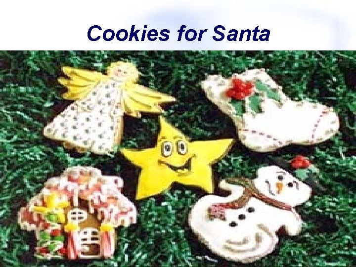 Cookies for Santa 