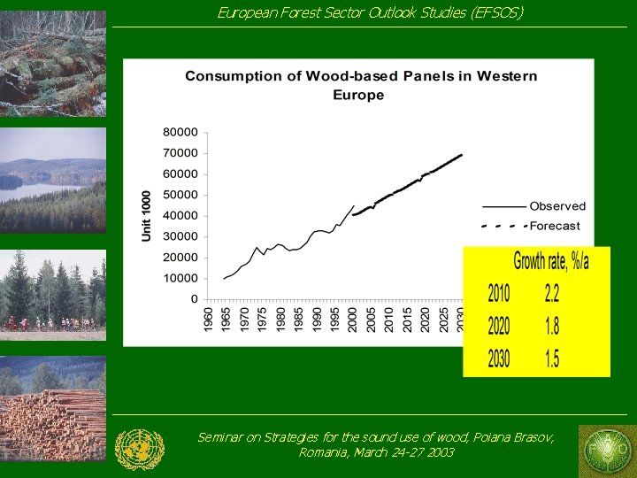 European Forest Sector Outlook Studies (EFSOS) Seminar on Strategies for the sound use of European Forest Sector Outlook Studies (EFSOS) Seminar on Strategies for the sound use of