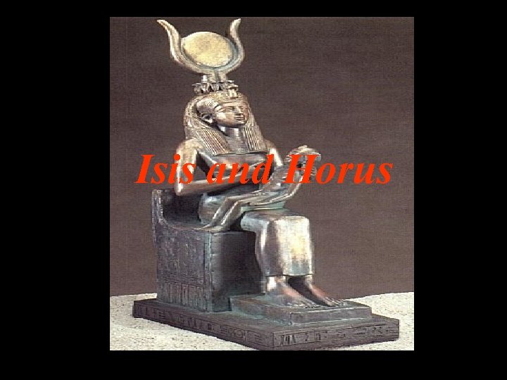Isis and Horus 
