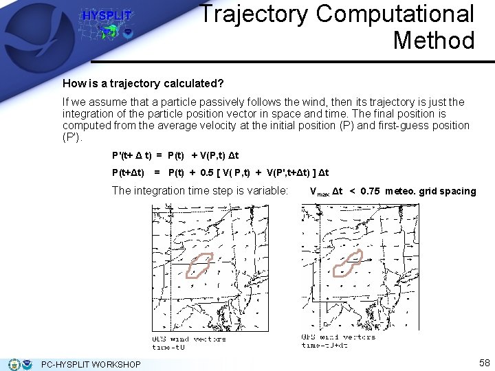 Trajectory Computational Method How is a trajectory calculated? If we assume that a particle