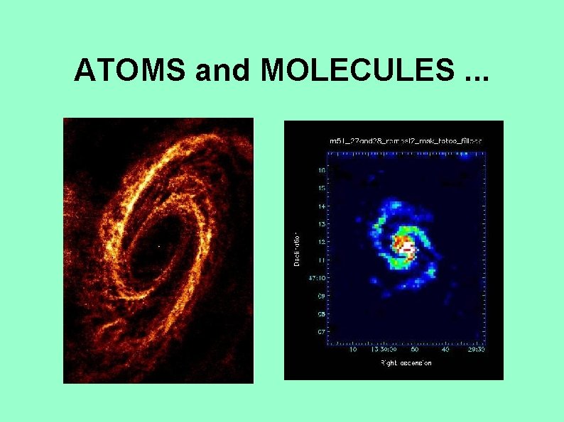 ATOMS and MOLECULES. . . 