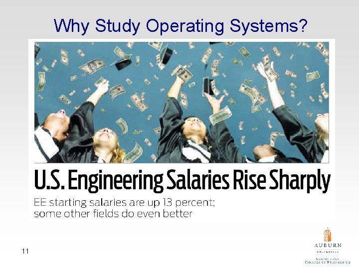 Why Study Operating Systems? 11 