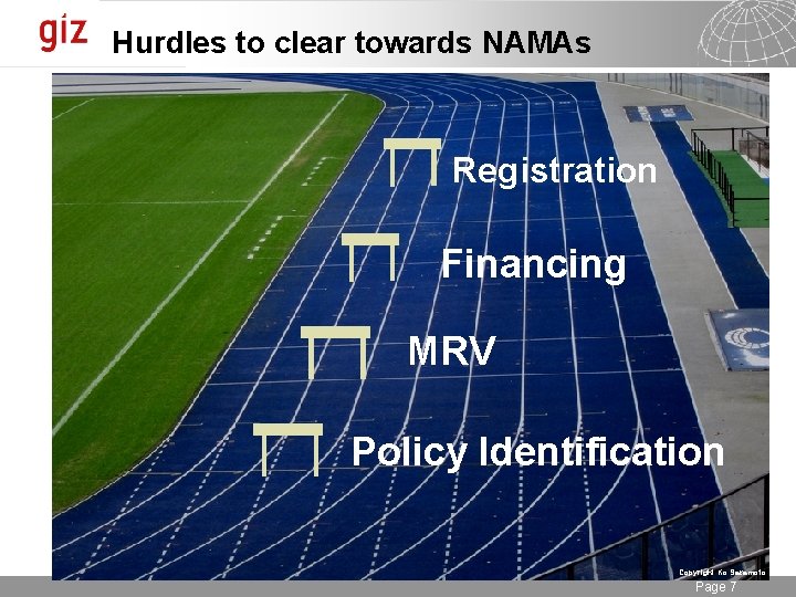 Hurdles to clear towards NAMAs Registration Financing MRV Policy Identification Copyright Ko Sakamoto 9/30/2020 Hurdles to clear towards NAMAs Registration Financing MRV Policy Identification Copyright Ko Sakamoto 9/30/2020